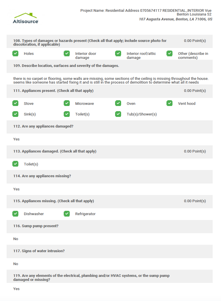 residential property survey report iVueit